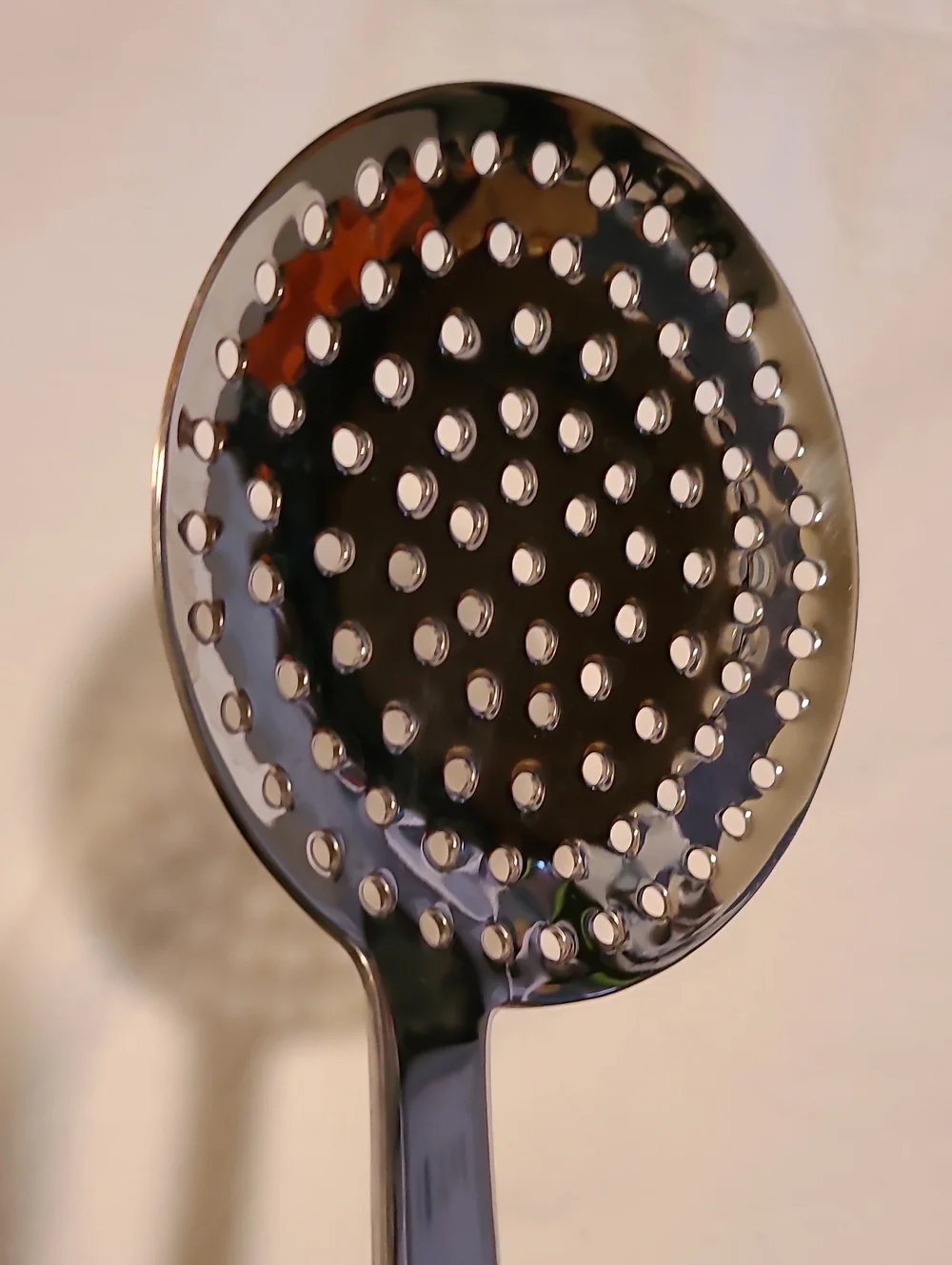 All-Clad Stainless Steel Skimmer 13-inch For Straining Stocks Soup Liquid
